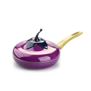Hot Sale Fruit Frying Pan Cooking Pot Color Saucepan Ceramic Pan Grill Pan Induction Cooker Gas Aluminum Cookware Drop Shipping