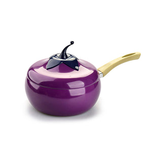 Hot Sale Fruit Frying Pan Cooking Pot Color Saucepan Ceramic Pan Grill Pan Induction Cooker Gas Aluminum Cookware Drop Shipping