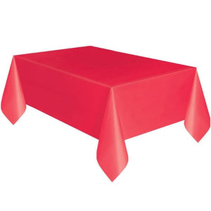 1PC 137*183cm Plastic Disposable Tablecloth Solid Color Wedding Birthday Party Table Cover Rectangle Desk Cloth Wipe Covers sale