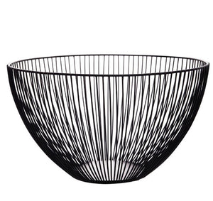 Metal Fruit Vegetable Storage Bowls Kitchen Egg Baskets Holder Nordic Minimalism