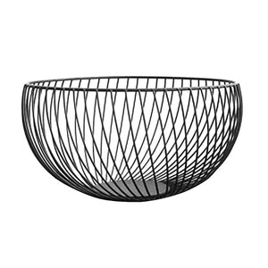 Metal Fruit Vegetable Storage Bowls Kitchen Egg Baskets Holder Nordic Minimalism