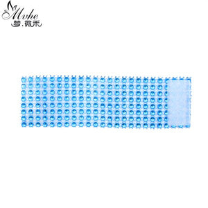 50PCS Diamond Rhinestone Napkin Rings Wedding Napkin Holders Banquet Chair party Dinner Table Decoration Covers curtain Buckle
