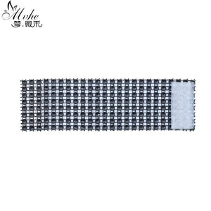50PCS Diamond Rhinestone Napkin Rings Wedding Napkin Holders Banquet Chair party Dinner Table Decoration Covers curtain Buckle