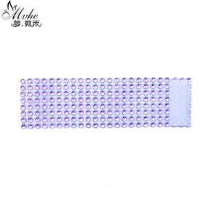 50PCS Diamond Rhinestone Napkin Rings Wedding Napkin Holders Banquet Chair party Dinner Table Decoration Covers curtain Buckle