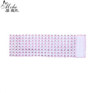 50PCS Diamond Rhinestone Napkin Rings Wedding Napkin Holders Banquet Chair party Dinner Table Decoration Covers curtain Buckle