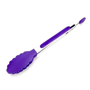 Stainless steel Silicone Kitchen Tongs BBQ Clip Salad Bread Cooking Food Serving Tongs Kitchen Tools