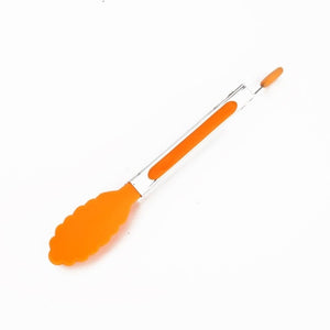 Stainless steel Silicone Kitchen Tongs BBQ Clip Salad Bread Cooking Food Serving Tongs Kitchen Tools