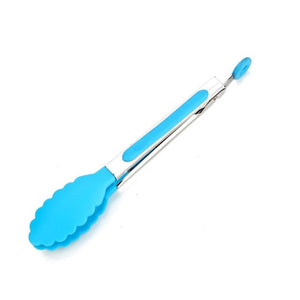 Stainless steel Silicone Kitchen Tongs BBQ Clip Salad Bread Cooking Food Serving Tongs Kitchen Tools