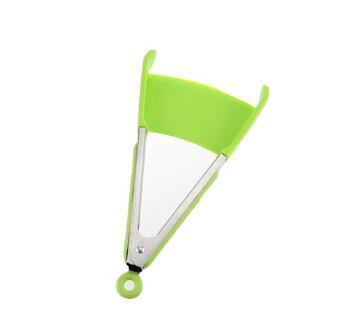 Clever Tongs - Kitchen 2 In 1 Spatula Tongs Non-Stick Heat Resistant Stainless Steel Frame Silicone And Dishwasher Safe