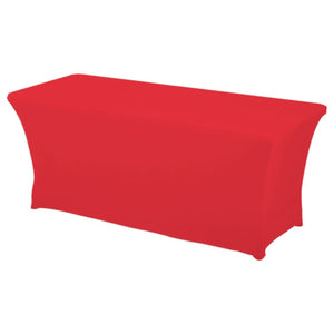 1PC Rectangular Fitted Stretch Spandex Table Cover Wedding Elastic Lycra Long Bar Table Cloth For Hotel Event Party Decoration