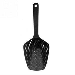 1 Piece Scoop Strainer Colander Plastic Soup Spoon Noodles Forks Cooking Shovels Pasta Filter Spoon Vegetable Kitchen Tools