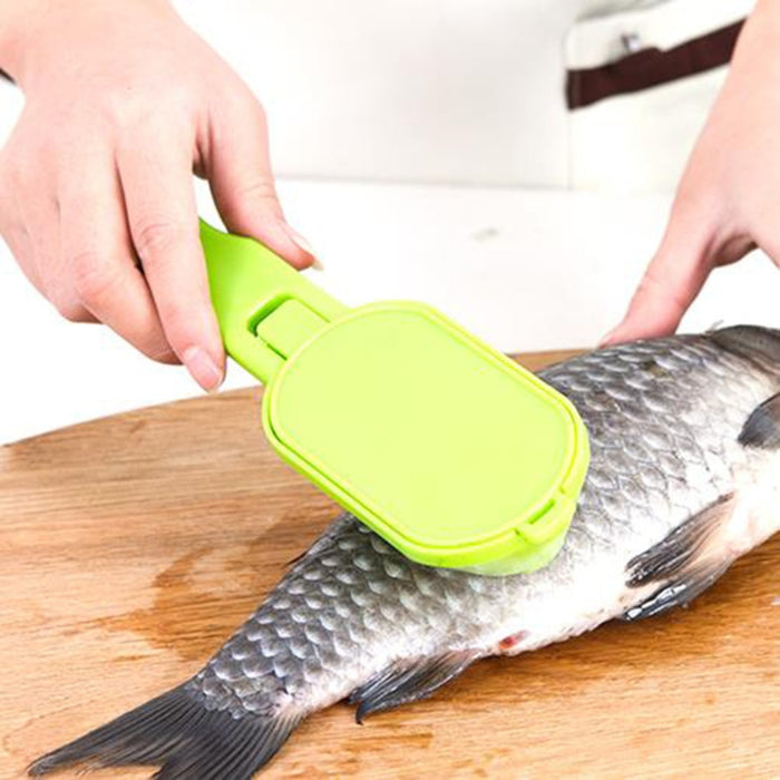 1PCS Kitchen Tool Practical Fast Cleaning Fish Skin Scales Peeler Shaver Fish-scale Plane Fish Scales Flake Drop Shipping
