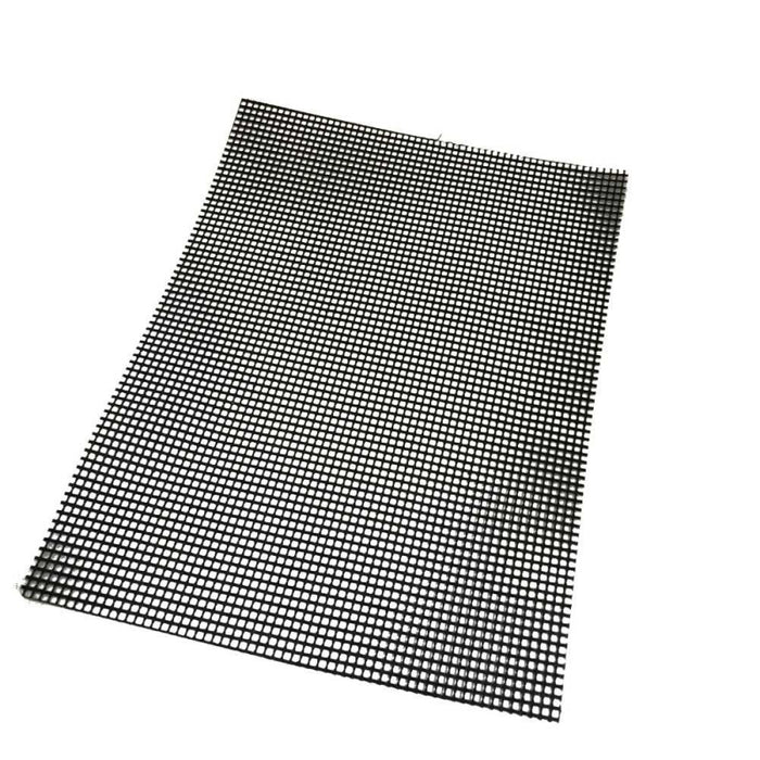 BBQ Grill Barbecue Reusable Non-Stick Steel Wire Cross Mesh Steaming Rack Mat Pad Oven Net Carbon Grill Kitchen Dining Bar