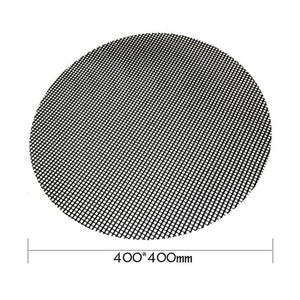 BBQ Grill Barbecue Reusable Non-Stick Steel Wire Cross Mesh Steaming Rack Mat Pad Oven Net Carbon Grill Kitchen Dining Bar