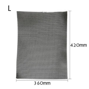 BBQ Grill Barbecue Reusable Non-Stick Steel Wire Cross Mesh Steaming Rack Mat Pad Oven Net Carbon Grill Kitchen Dining Bar