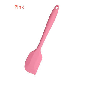Food Grade Kitchen Silicone Cream Butter Cake Spatula Mixing Batter Scraper Brush Butter Cake Brushes Baking Tool Kitchenware
