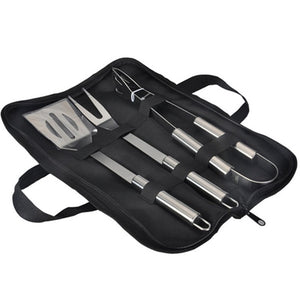 High Quality Barbecue Tools Stainless Steel BBQ Grill Tools Set Outdoor Grill Accessories with Storage Bag 10pcs