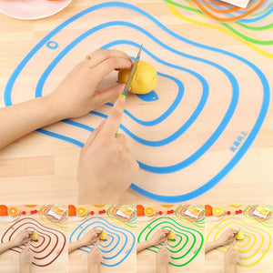 Kitchen Chopping Blocks Tool Flexible Transparent Cutting Board Kitchen PP Cutting Boards Classification Chopping Board Hot