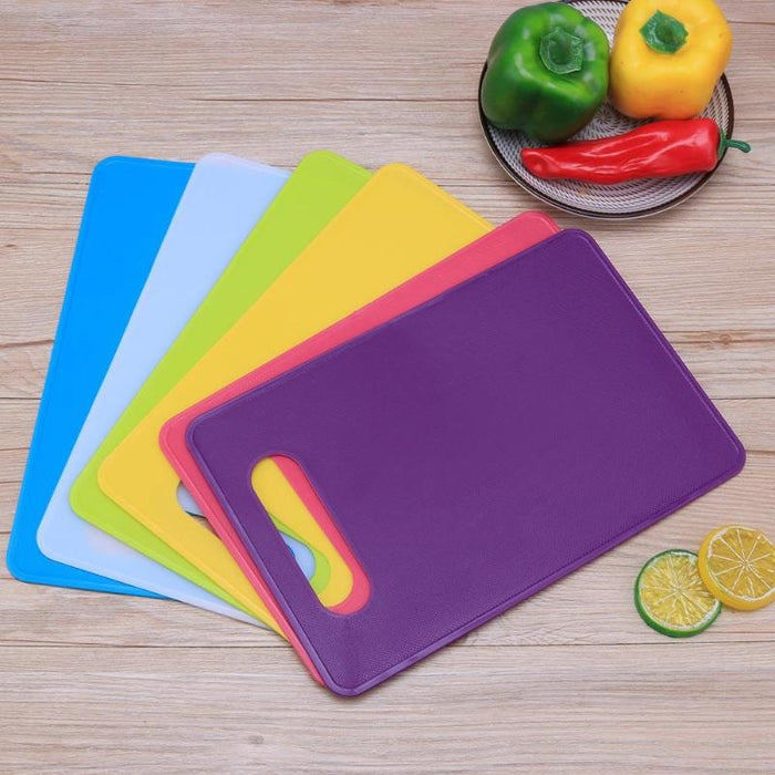 Non-slip Hang Hole Cutting Board Anti Bacterium Chopping Board Food Slice Cut Chopping Block Bar Kitchen Tools Home Accessories