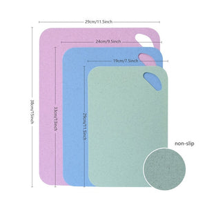 FISSMAN WHEAT STRAW CUTTING BOARD SET