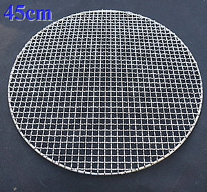 450-800mm Big type round stainless steel barbecue net,carbon bake grill net,round bbq grid,wire mesh bbq grill racks