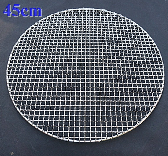 450-800mm Big type round stainless steel barbecue net,carbon bake grill net,round bbq grid,wire mesh bbq grill racks