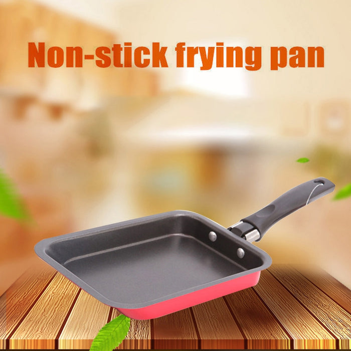 Rectangular Japanese Non-stick Frying Pan Tamagoyaki Omelette Pan Nonstick Fry Egg/ Pan Pancake Pot Kitchen Cooking Tool New