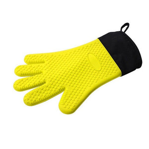 Easy Clean Silicone BBQ Cooking Waterproof Non-slip Potholder Glove