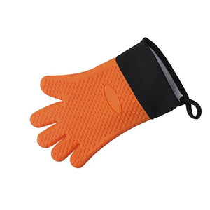 Easy Clean Silicone BBQ Cooking Waterproof Non-slip Potholder Glove